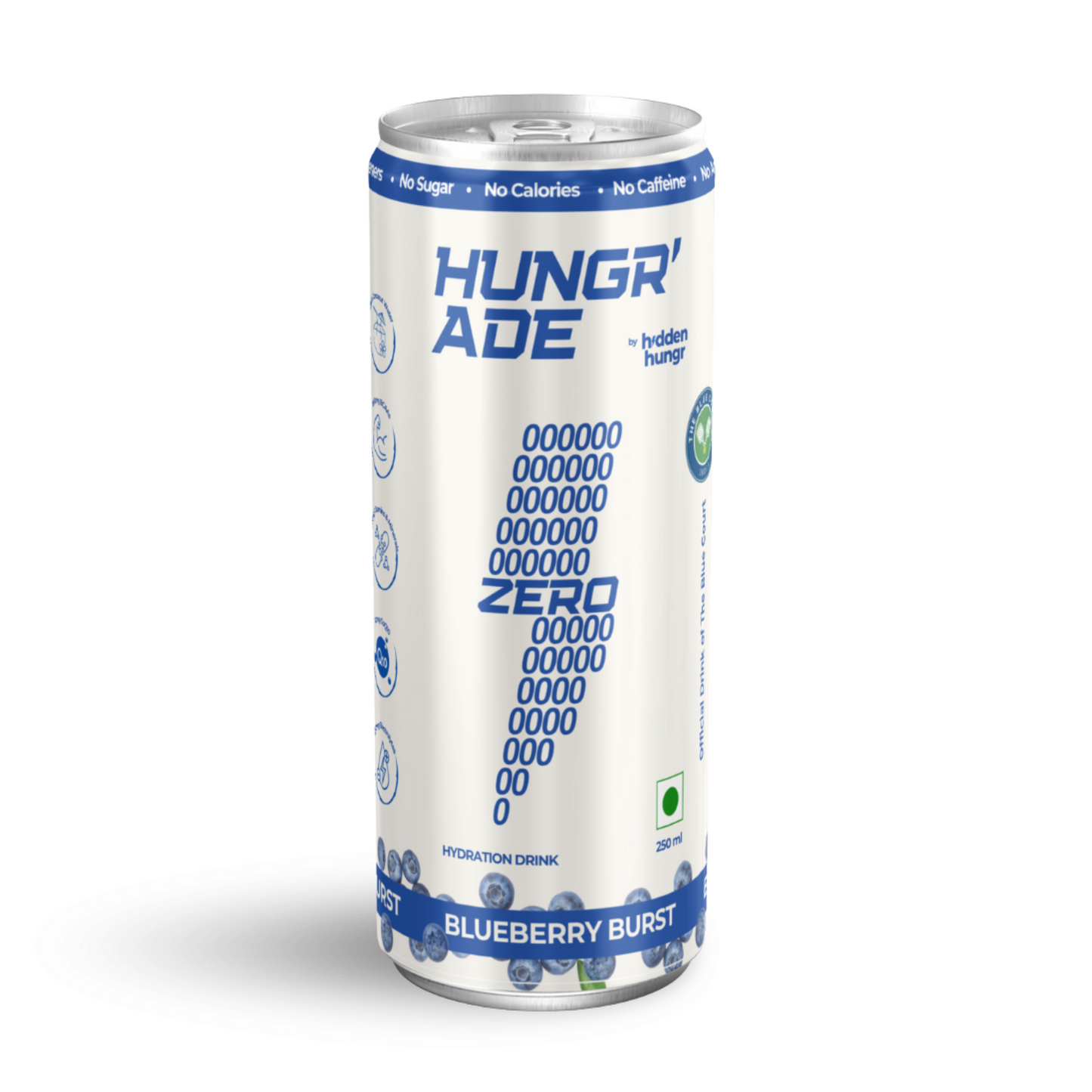 Hungr'Ade Zero Hydration Drink - Blueberry Burst