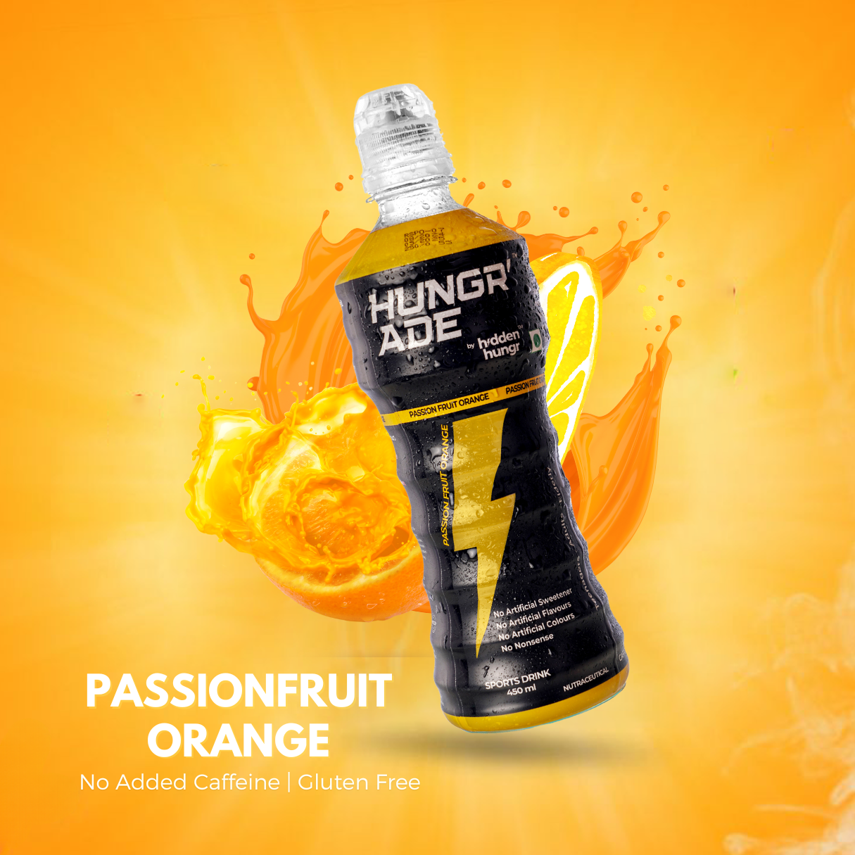 Passionfruit Orange - Hungr'Ade BCAA Sports Drink