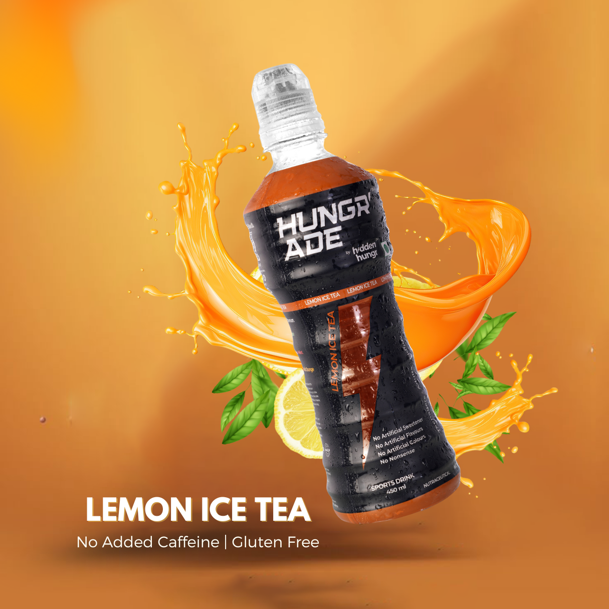 Lemon Ice Tea - Hungr'Ade BCAA Sports Drink
