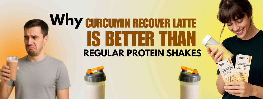 Why Curcumin Recovery Latte Is Better Than Regular Protein Shakes